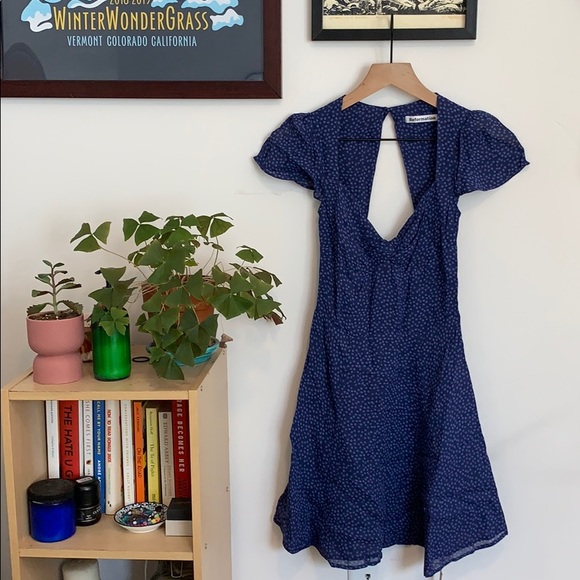 NWT Reformation Kenni Dress in Hyacinth - Picture 3 of 10